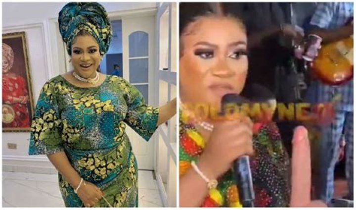 
Nkechi Blessing Reacts To Backlash For Sharing Dildo As Souvenir At Her Late Mother’s Remeberance 